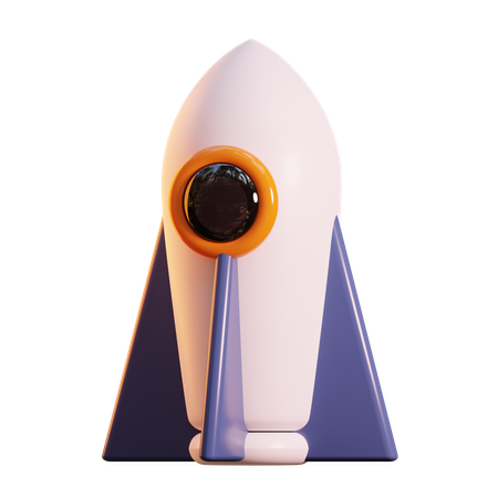 Rocket Toy  3D Icon