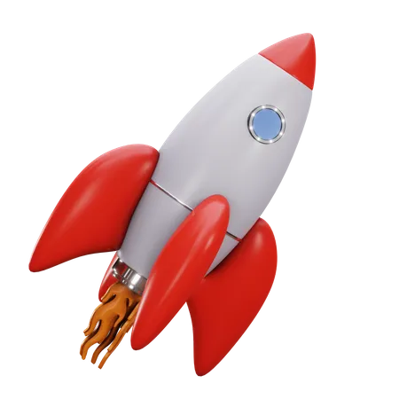 Rocket Toy  3D Icon