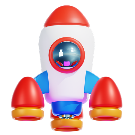 ROCKET TOYS  3D Icon