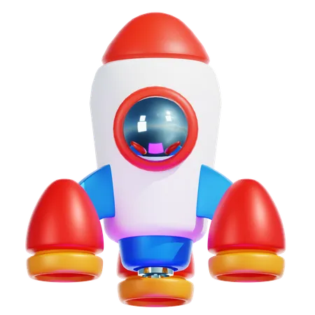 ROCKET TOYS  3D Icon