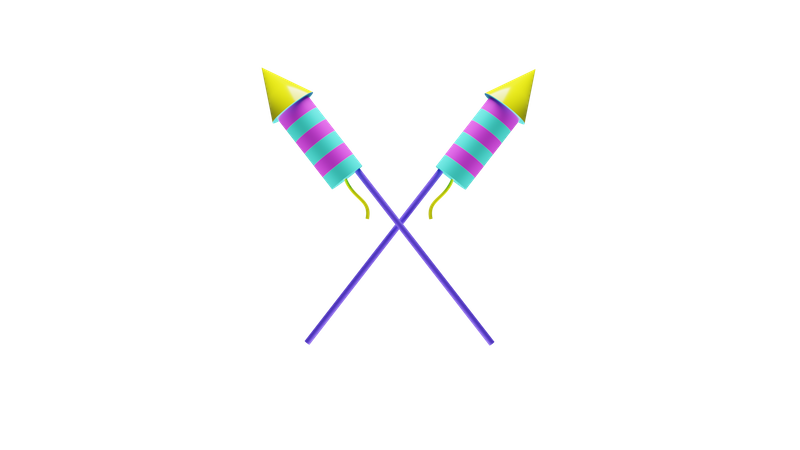 Rockets  3D Icon