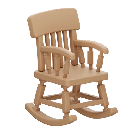 ロッキングチェア  3D Icon