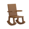 3d rocking chair emoji