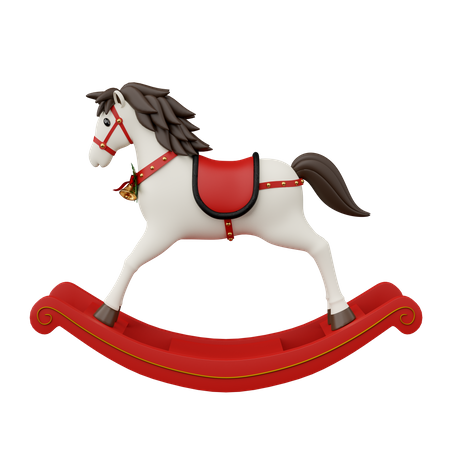 Rocking Horse  3D Icon