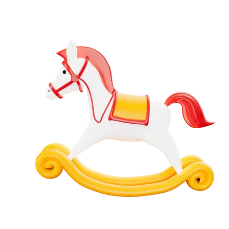 Rocking Horse  3D Icon