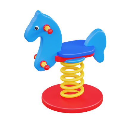 Rocking Horse  3D Icon