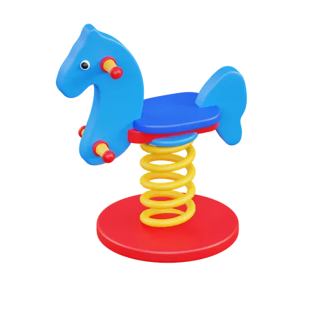 Rocking Horse  3D Icon