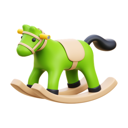 Rocking Horse  3D Icon