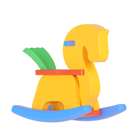 Rocking Horse  3D Icon