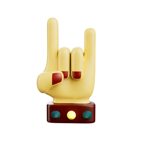 Rock 'n' Roll  3D Icon