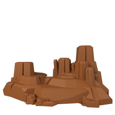 Rocky Mountain  3D Icon