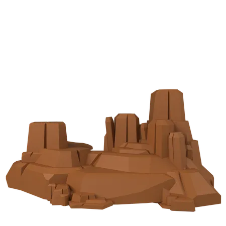 Rocky Mountain  3D Icon