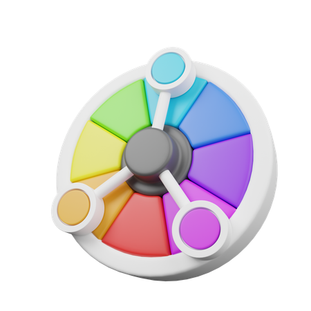 Roda  3D Icon