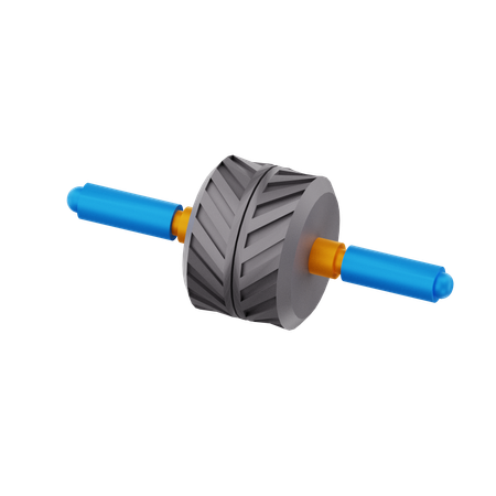 Roda abdominal  3D Icon