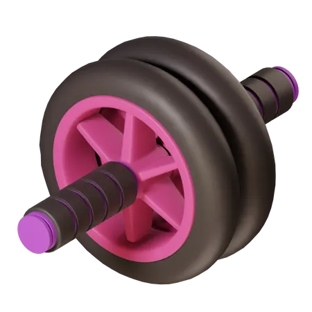 Roda abdominal  3D Icon