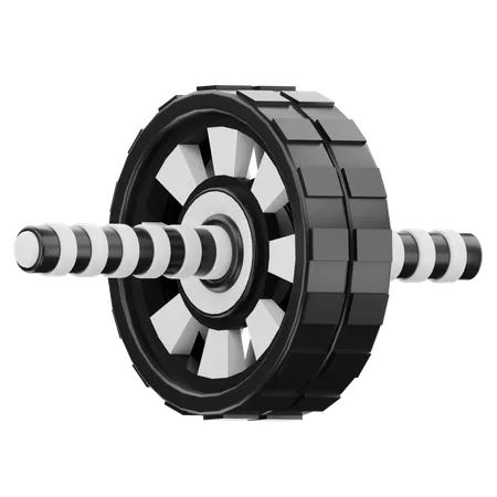 Roda abdominal  3D Icon