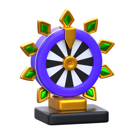 Roda da Fortuna  3D Icon