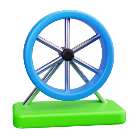 Roda de hamster  3D Icon