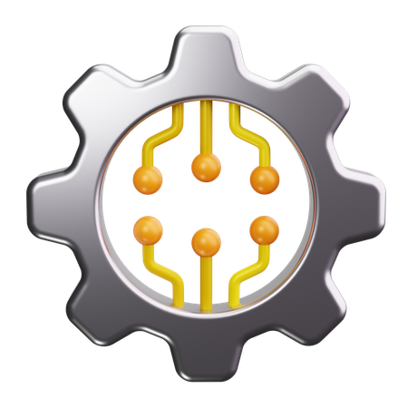 Roda dentada  3D Icon