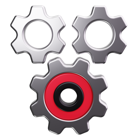 Roda dentada  3D Icon