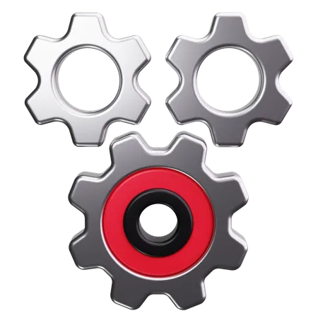 Roda dentada  3D Icon