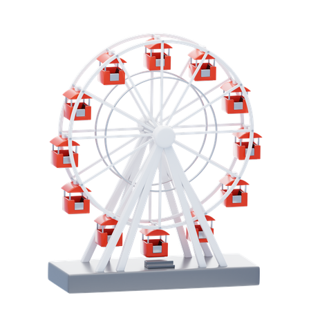Roda gigante  3D Icon