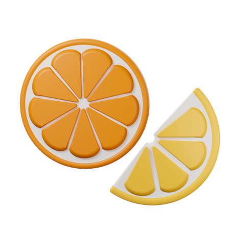 Rodaja de limon  3D Icon