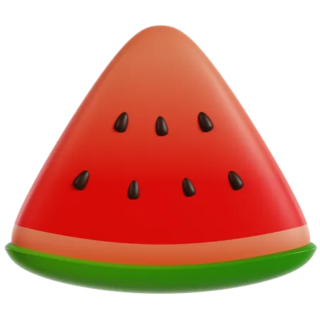 Rodaja de sandia  3D Icon