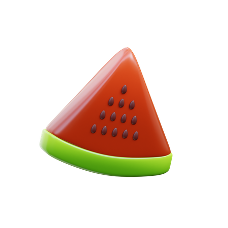 Rodaja de sandia  3D Icon