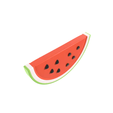 Rodajas de sandia  3D Illustration