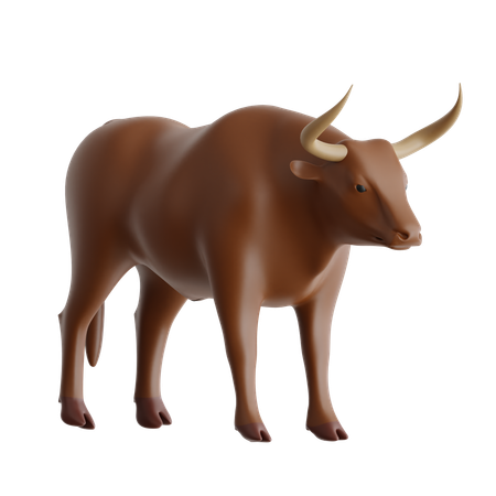 Rodeo-Stier  3D Icon