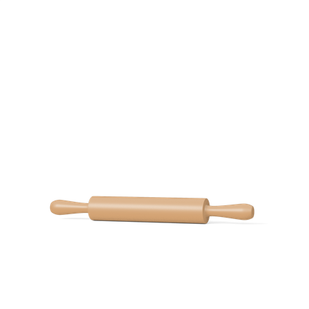 Rodillo  3D Icon