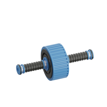 Rodillo de rueda ab  3D Icon