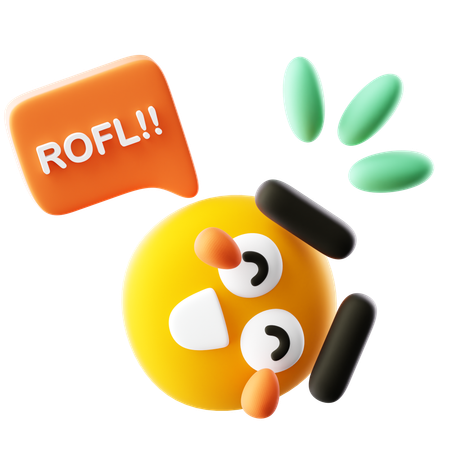 ROFL  3D Icon