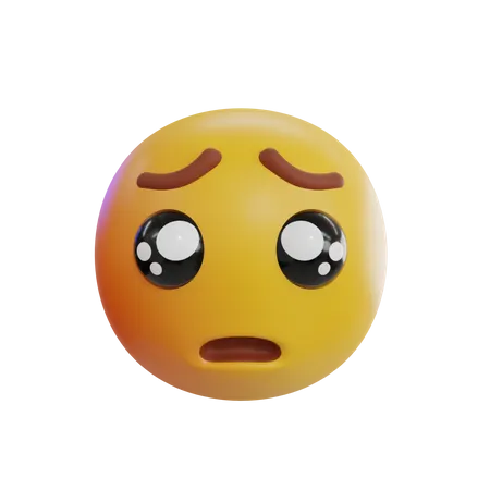 Emoji rogando  3D Icon