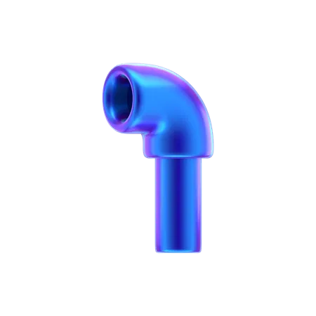 Rohr abstrakte Form  3D Icon