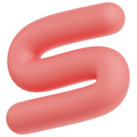 Rohr s abstrakte Form  3D Icon