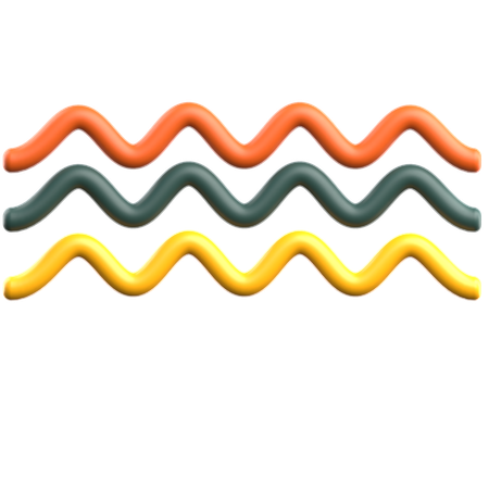 Rohre geometrische Form  3D Icon