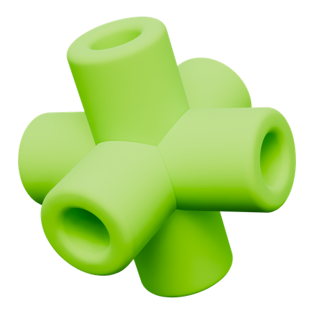 Rohr abstrakte formen  3D Icon
