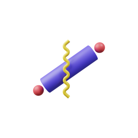 Rohrform  3D Illustration