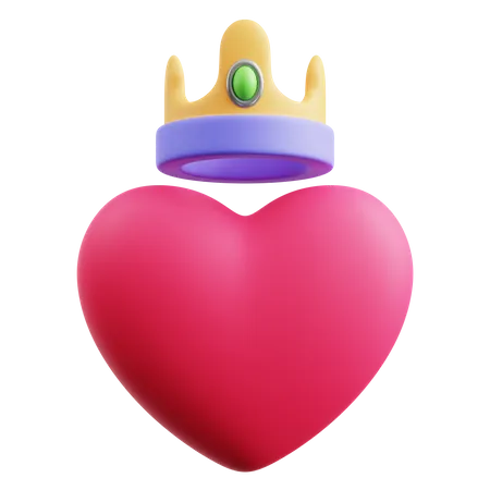 Roi d'amour  3D Icon