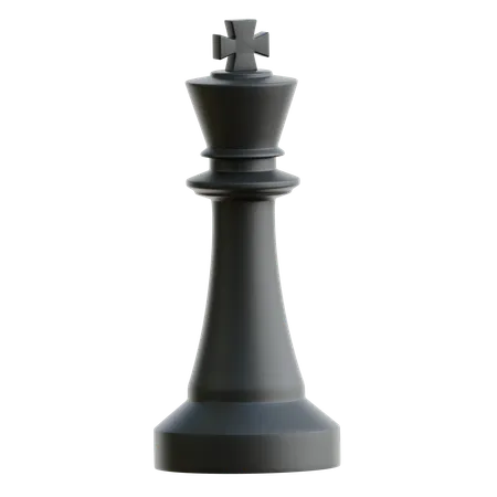 Roi d'échecs  3D Icon