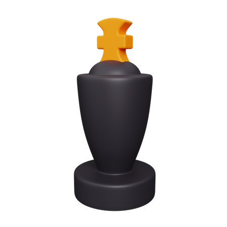 Roi d'échecs  3D Icon