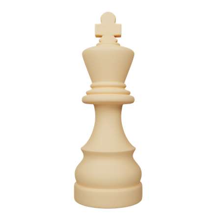 Échecs du roi  3D Icon