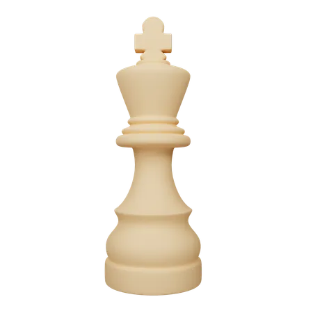 Échecs du roi  3D Icon