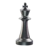 pièce d'échecs roi noir