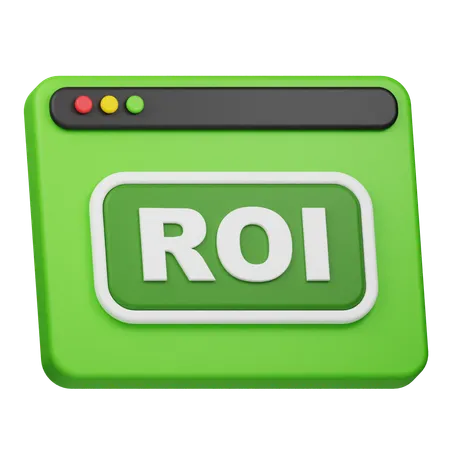 Roi Website  3D Icon