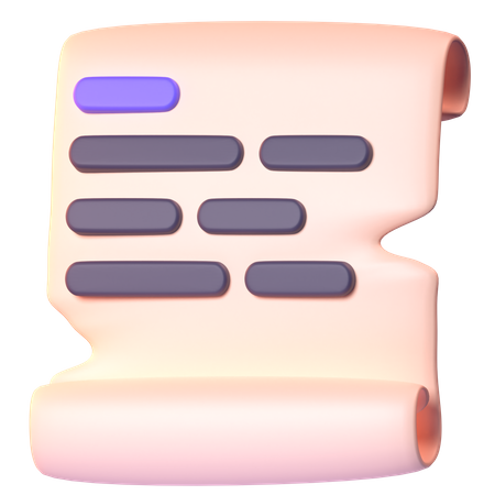 Rolagem  3D Icon