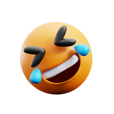 Rolando de rir no chão  3D Icon