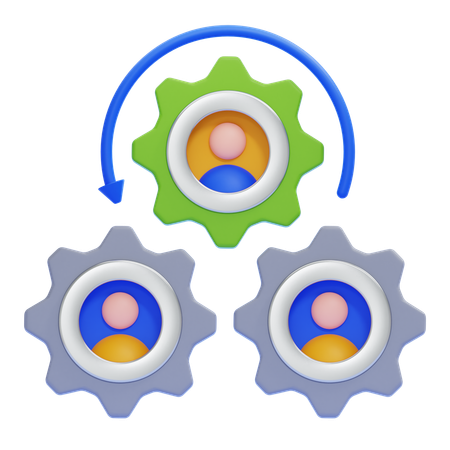 ロールモデル  3D Icon
